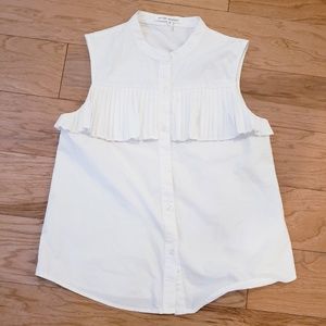 AfterMarket Pleated Bust button down size M